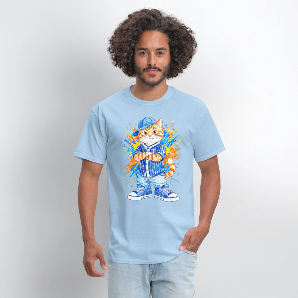 Cool Cat - powder blue