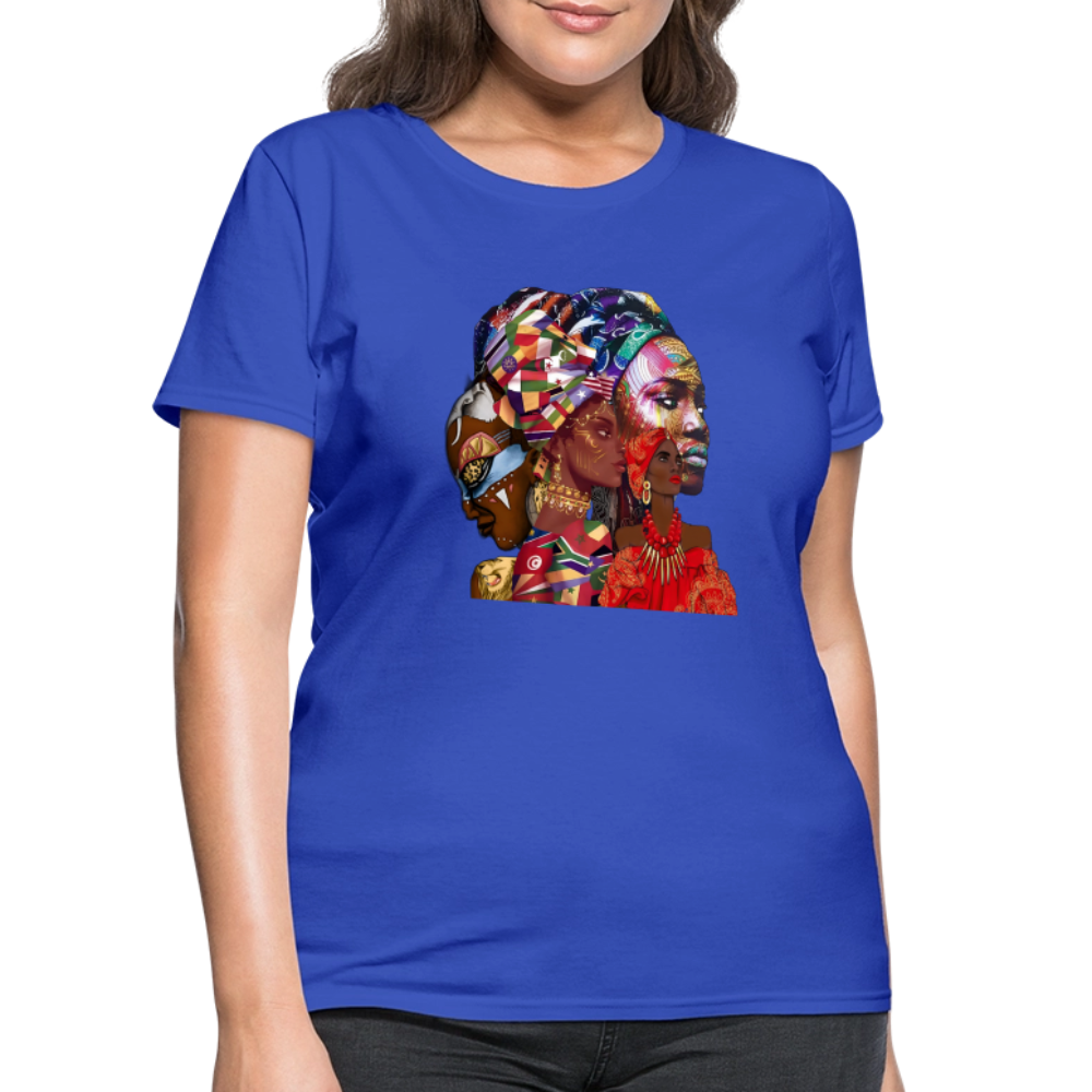 African Queens - royal blue