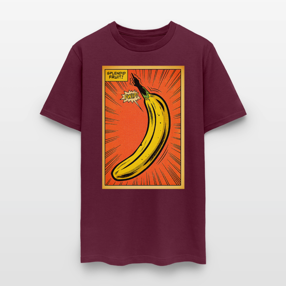 Banana - burgundy