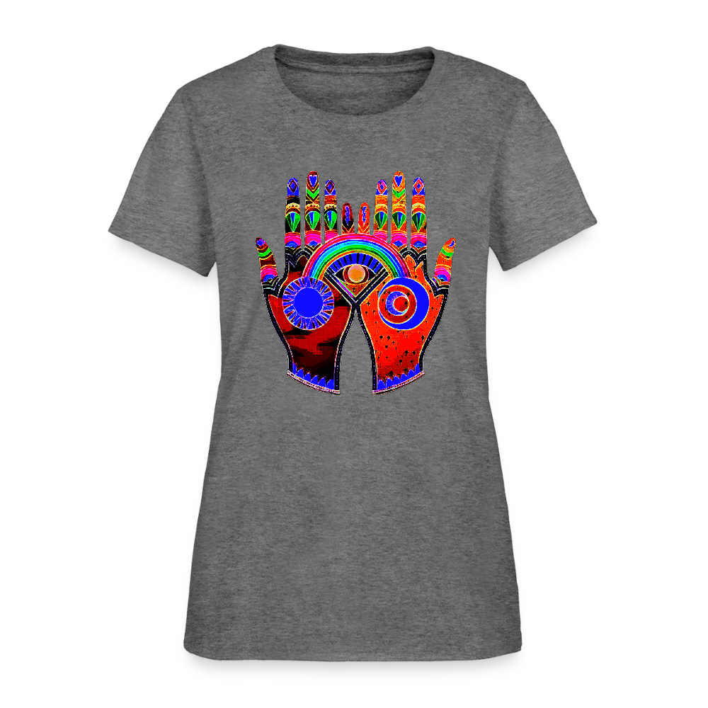 Open Hands - graphite heather