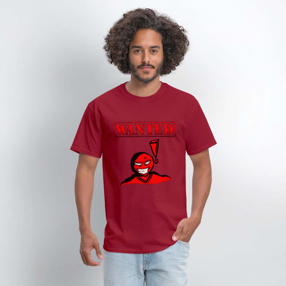 Wanted - dark red