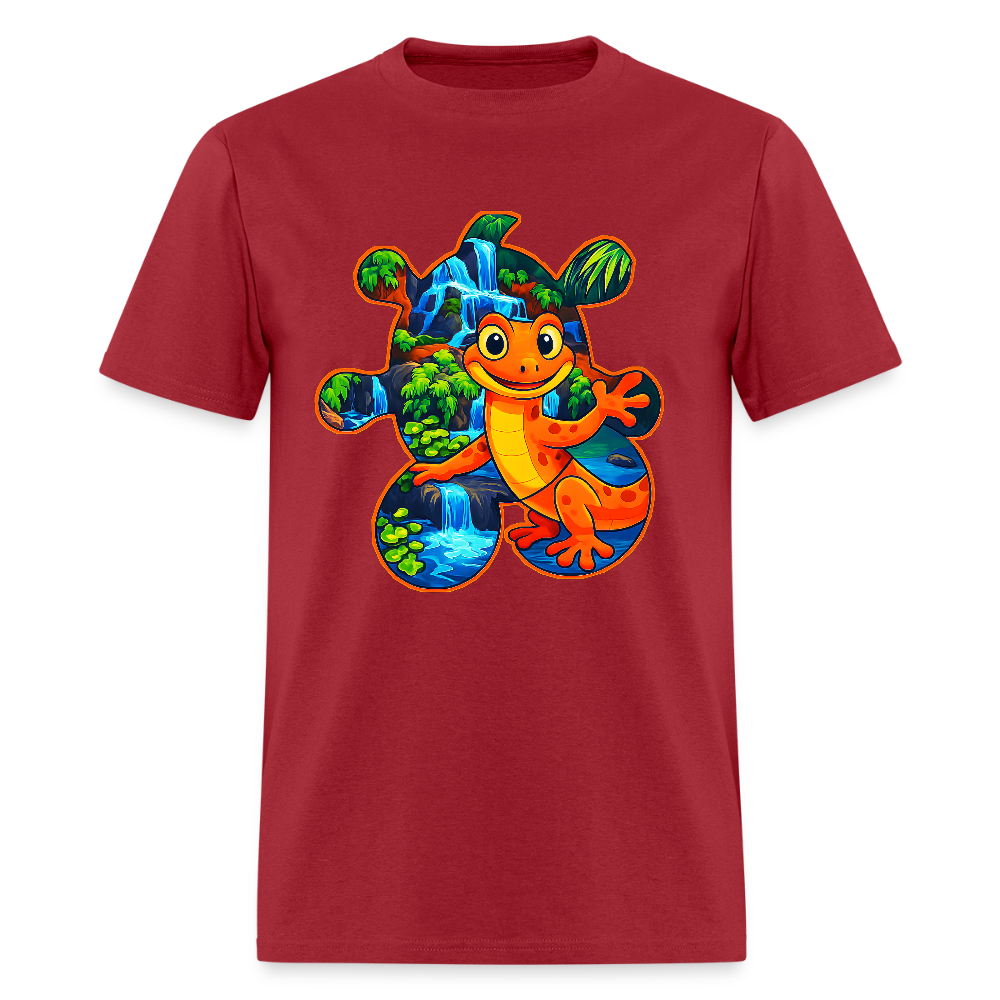 Lizard Power - dark red