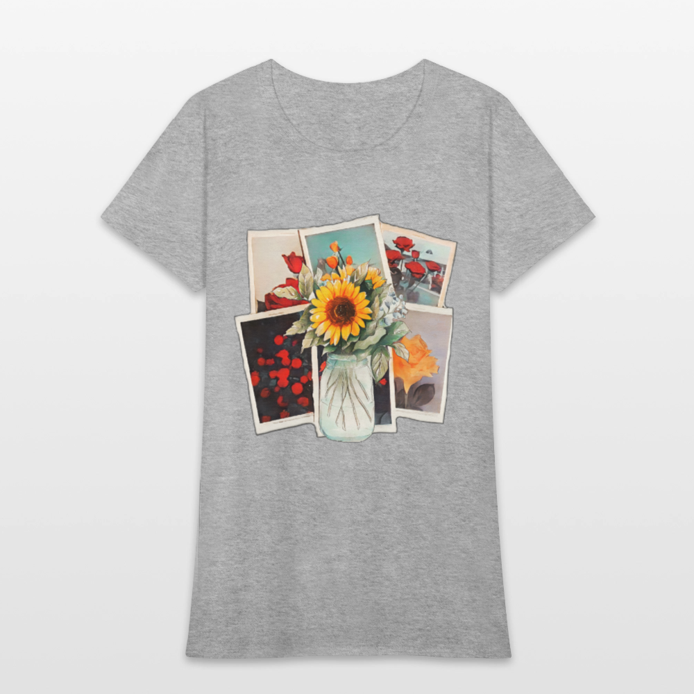 Flowers - heather gray