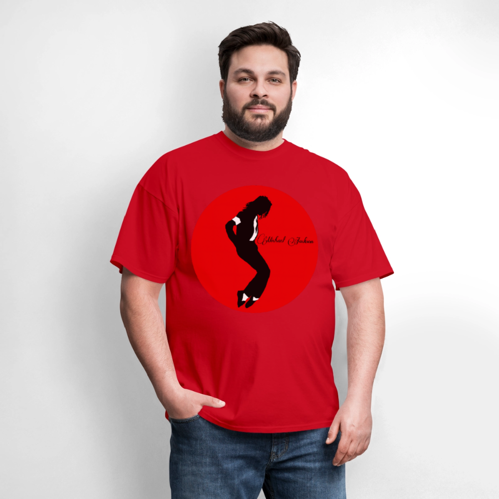 #1 Michael King Of Pop - red