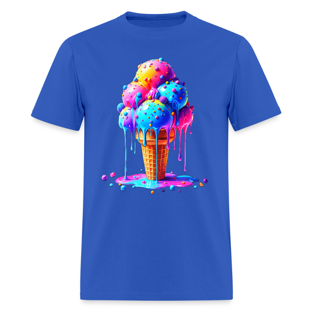 Melting Rainbow - royal blue