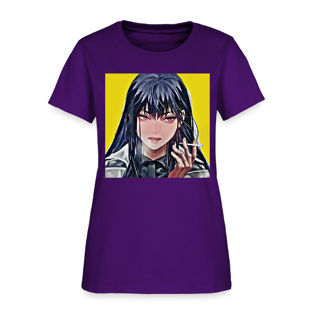 Mysterious Woman - purple