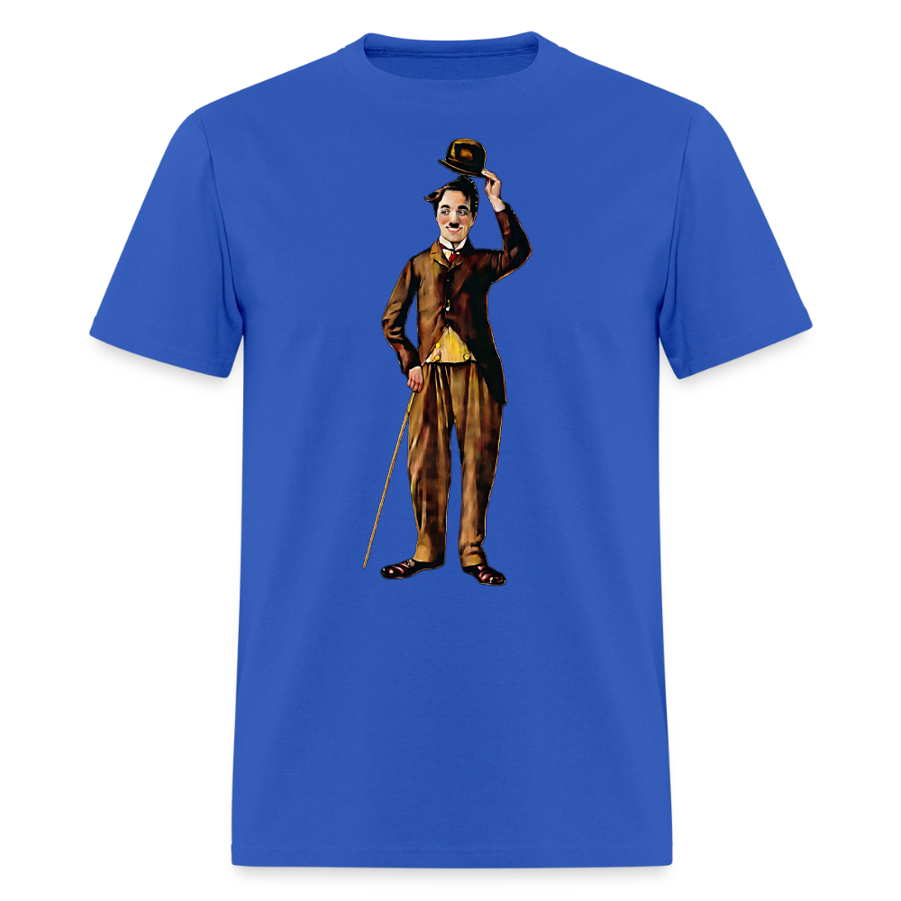 Charlie Chaplin - royal blue