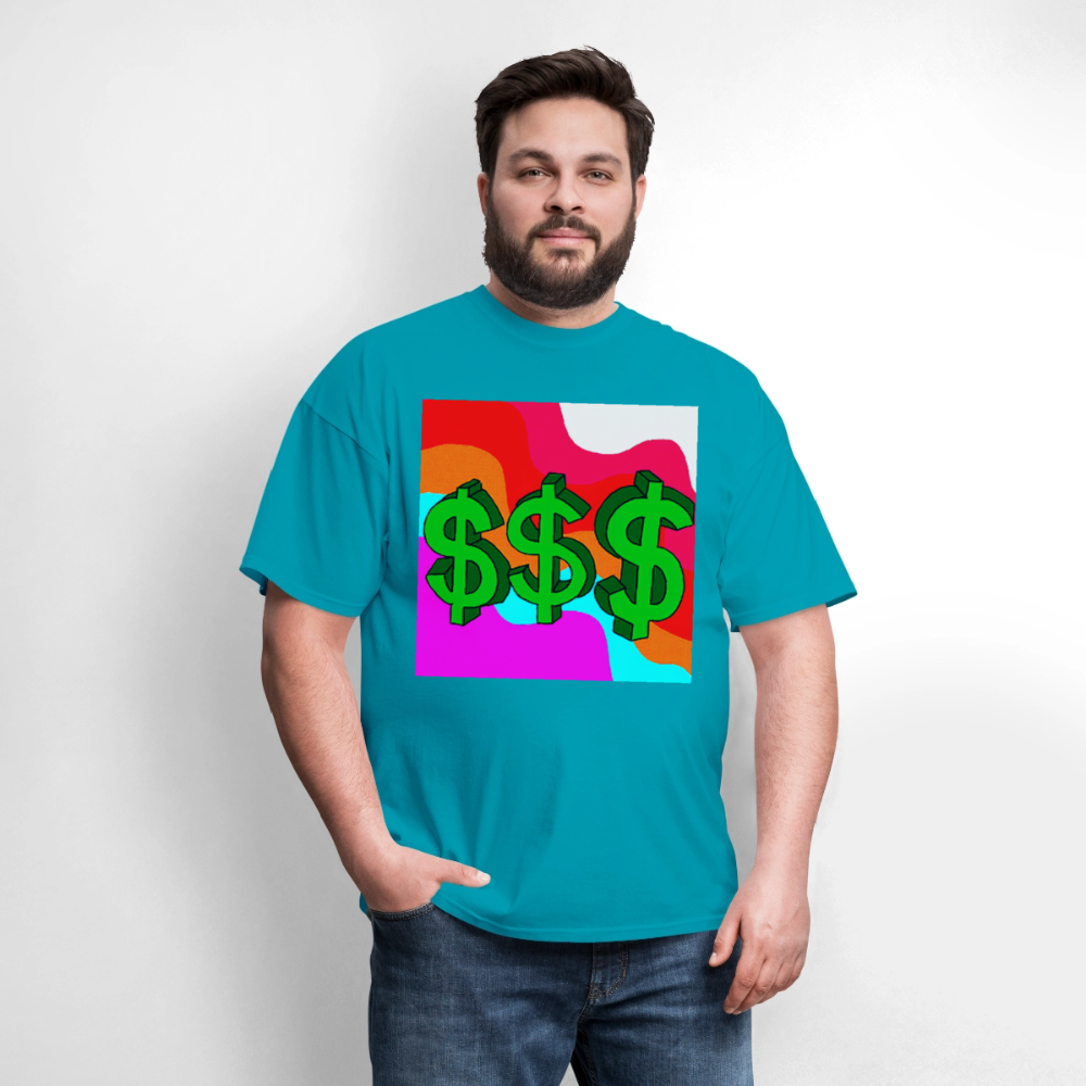 Dollar Sign - turquoise