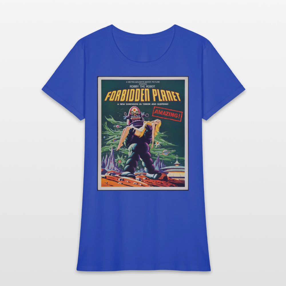 Forbidden Planet - royal blue