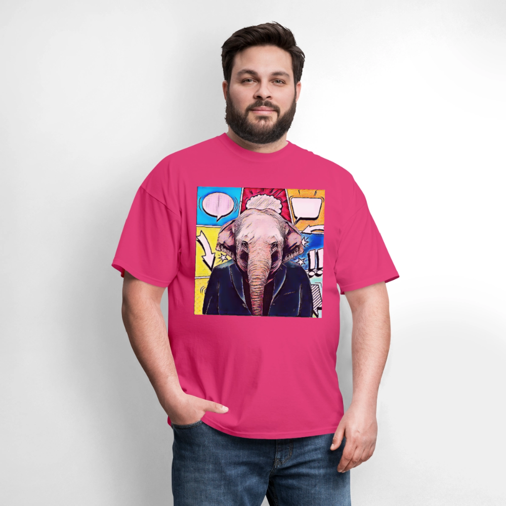 Elephant Party - fuchsia