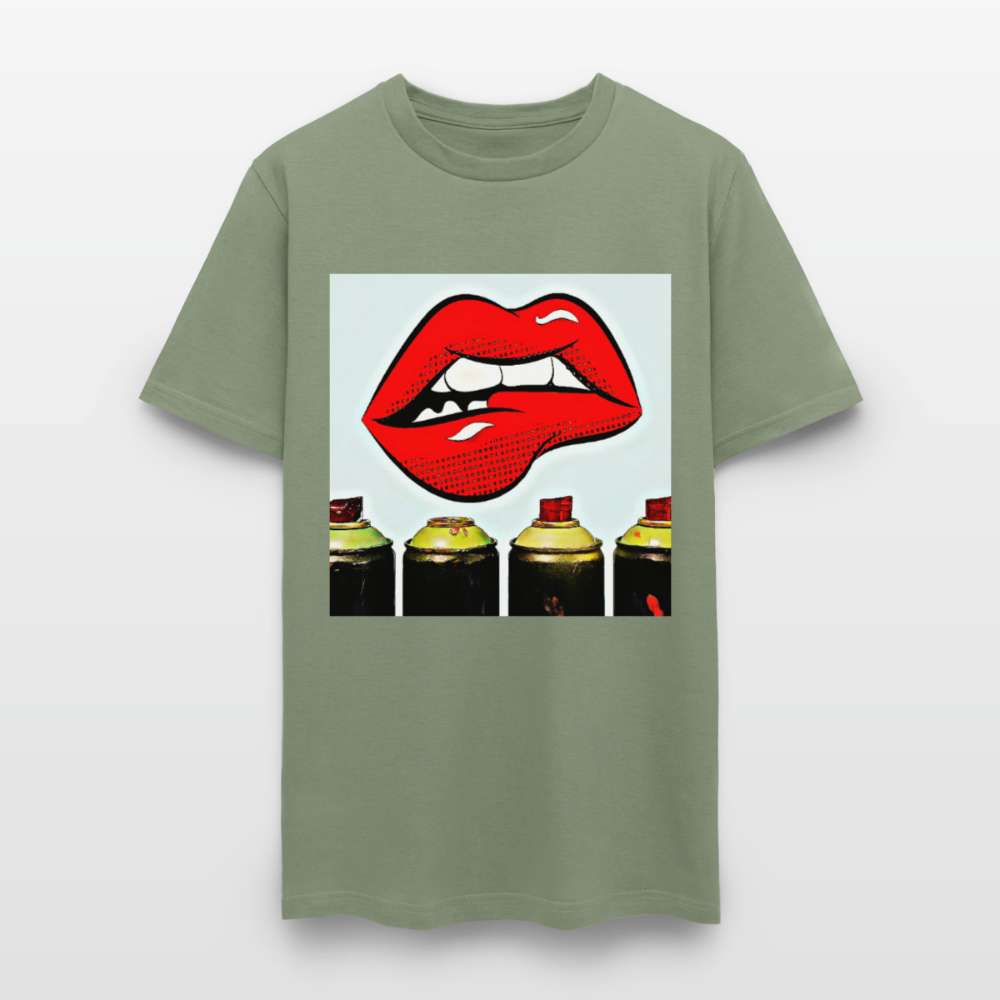 Lips - military green