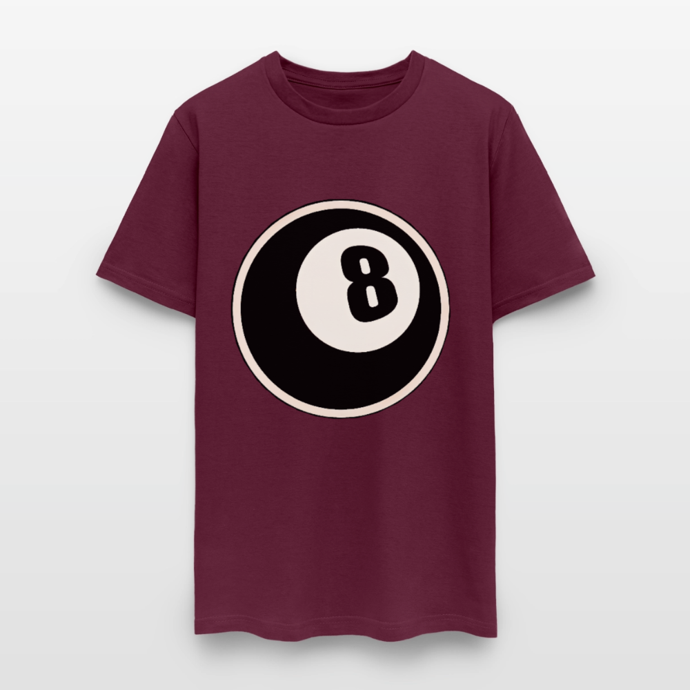 8 Ball - burgundy