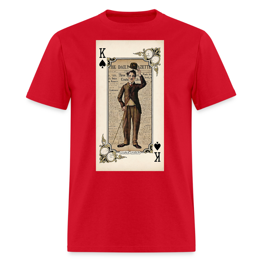 Charlie Chaplin - red