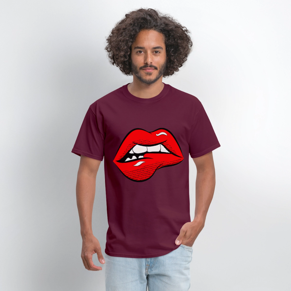 Lips - burgundy