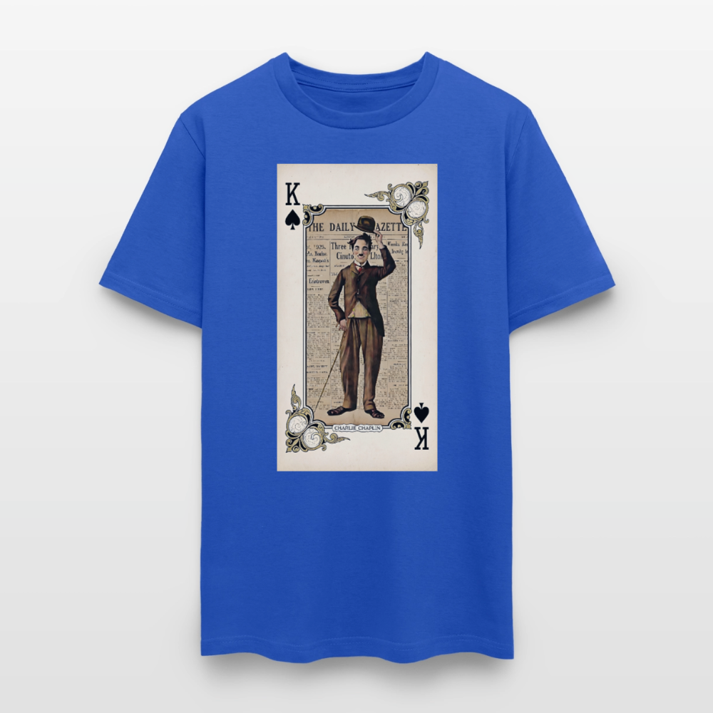 Charlie Chaplin - royal blue