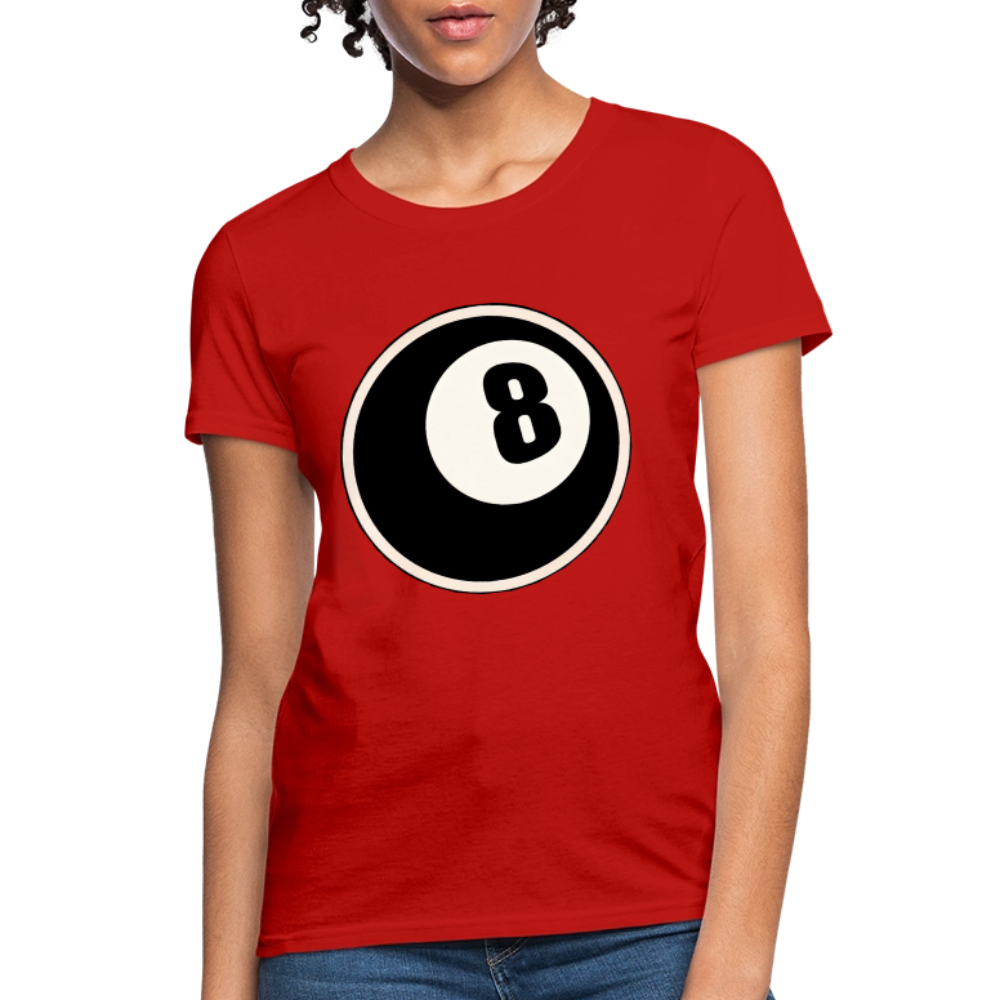 8 Ball - red