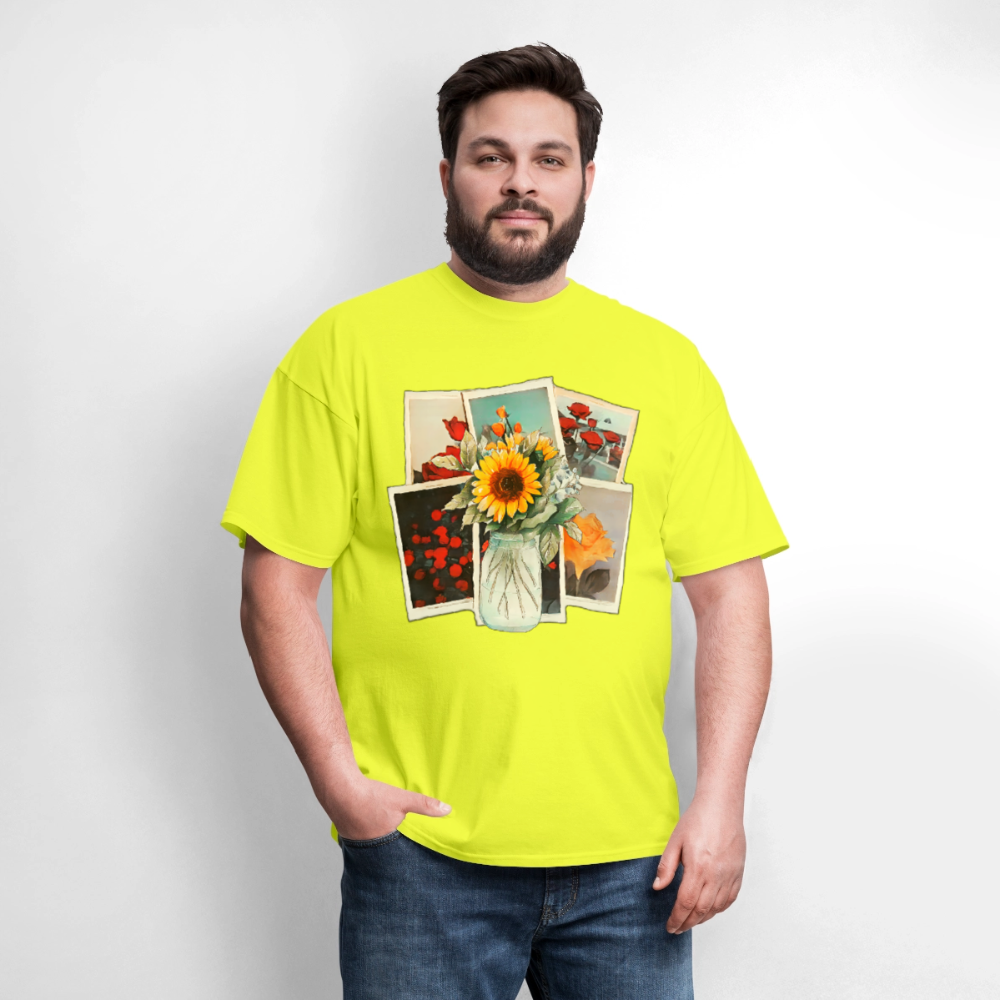 Flowers - safety green