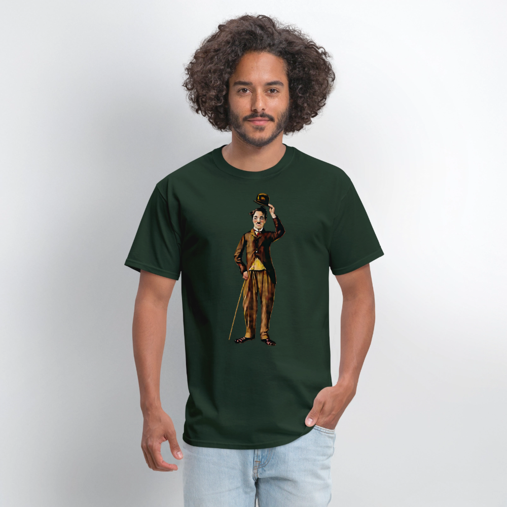 Charlie Chaplin - forest green