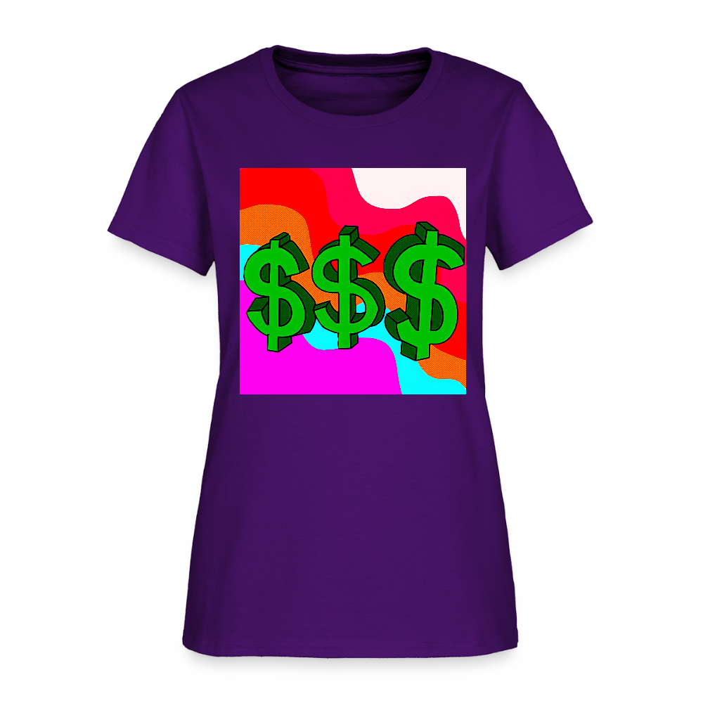 Dollar Sign - purple