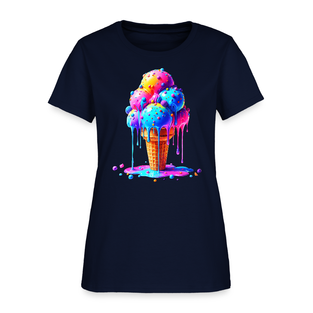 Melting Rainbow - navy