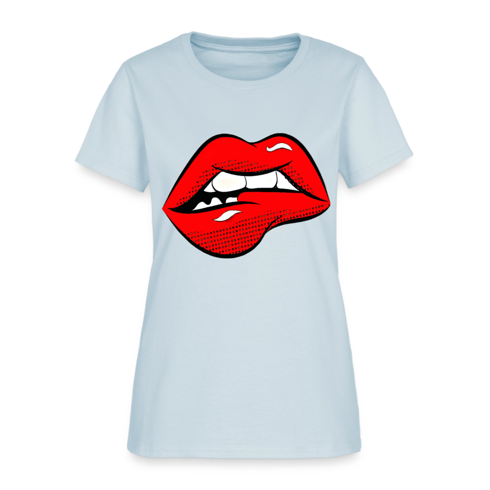 Lips - light blue