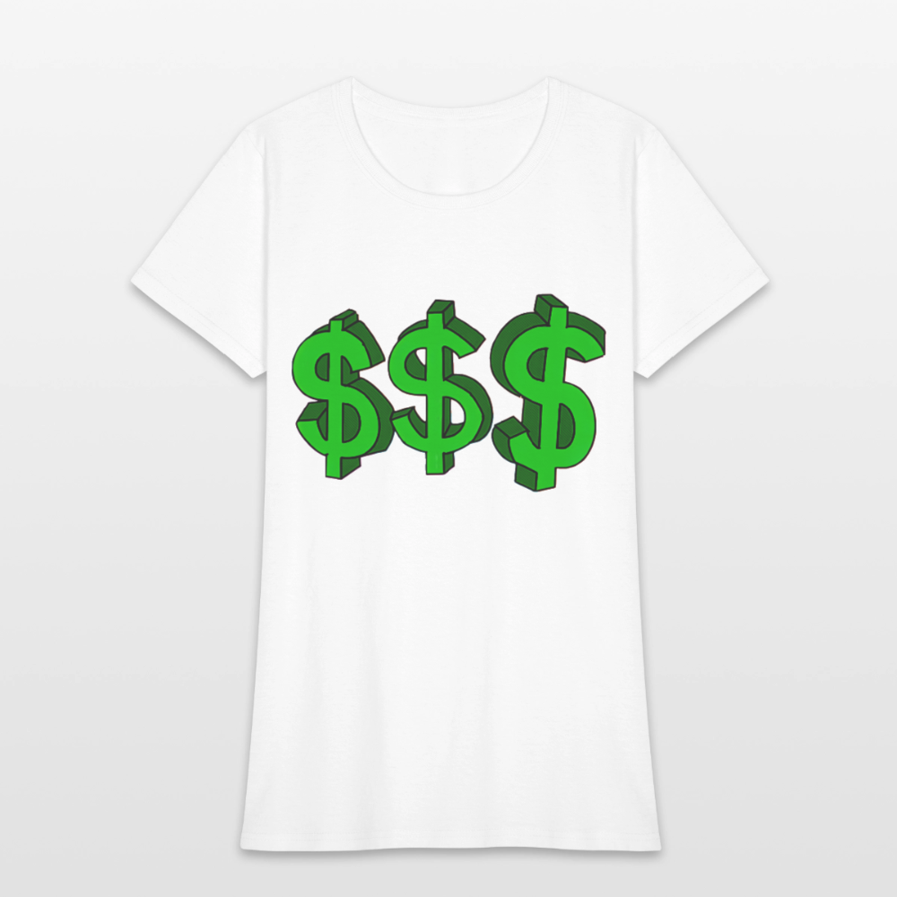 Dollar Sign - white