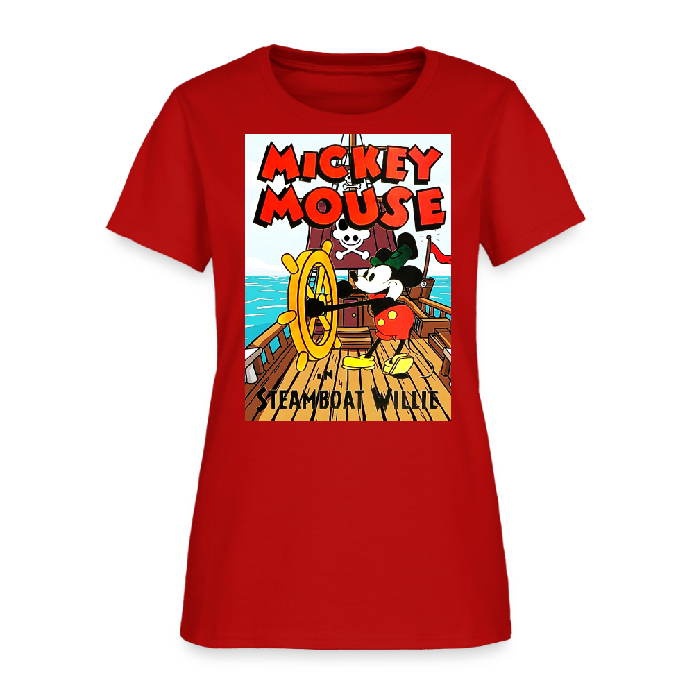 Steamboat Willie - red