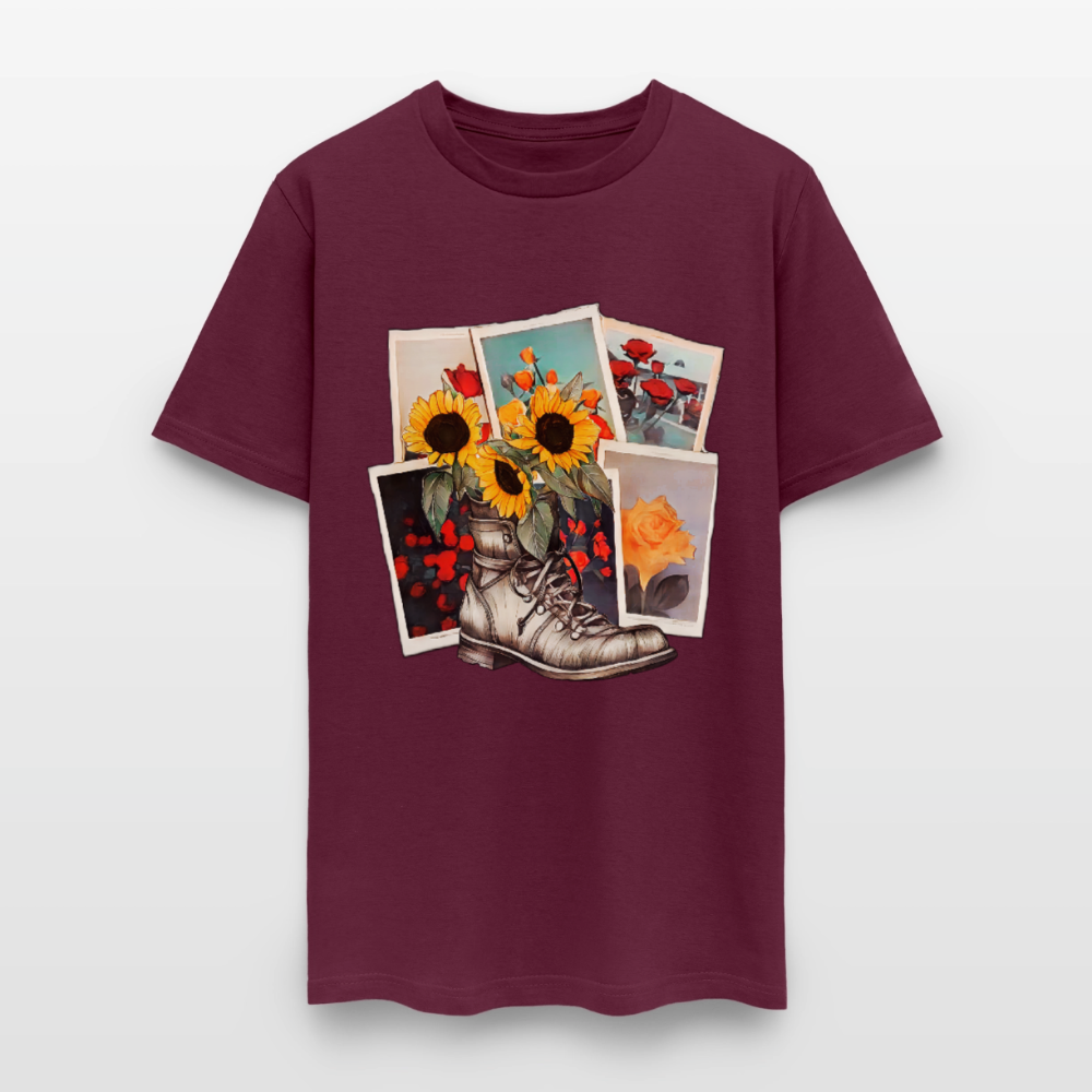 Flowers #2 - burgundy