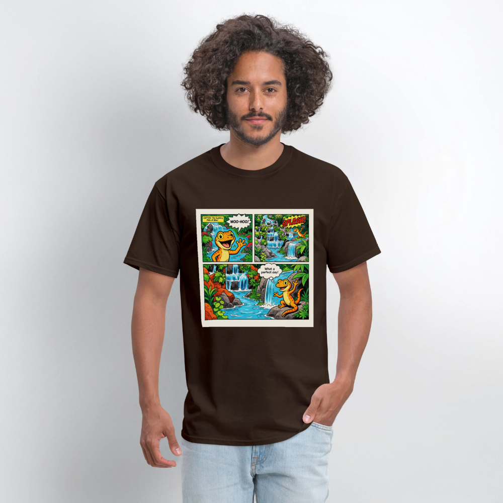Comic Lizard - brown