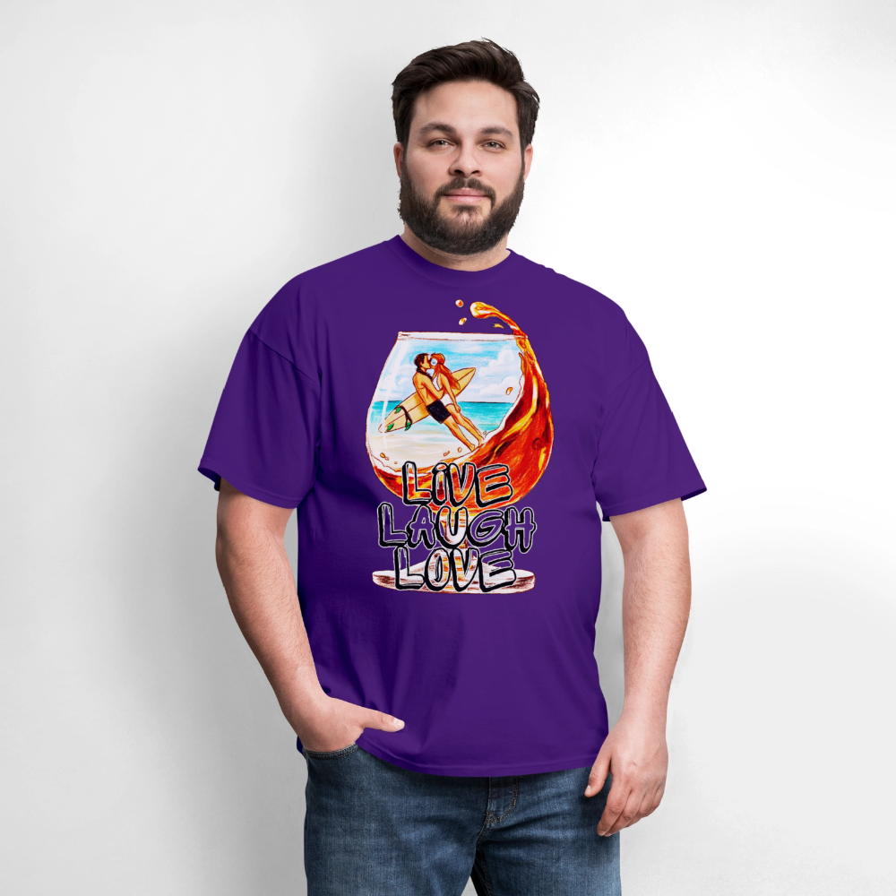 Live, Laugh, Love - purple