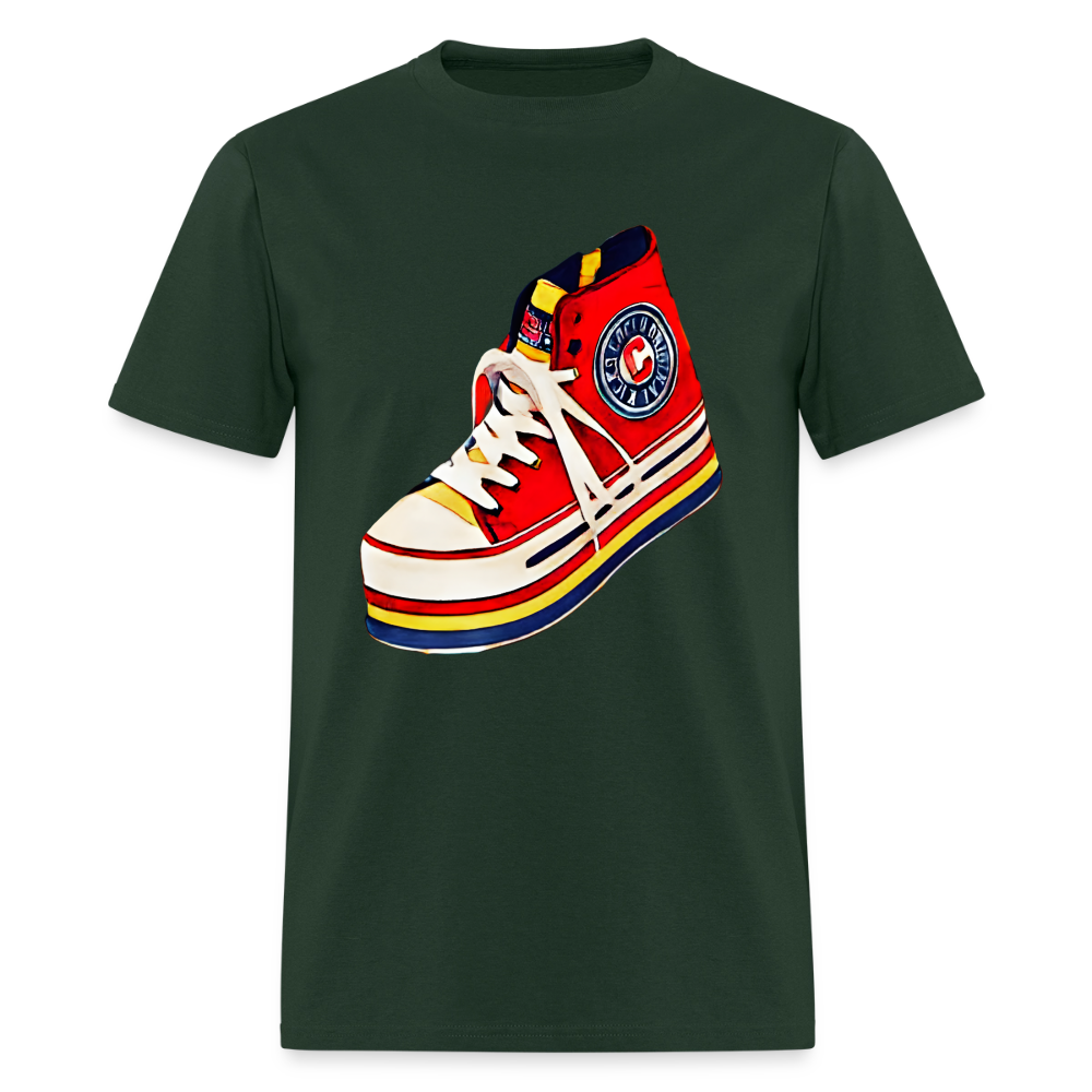 High Top Sneaker - forest green