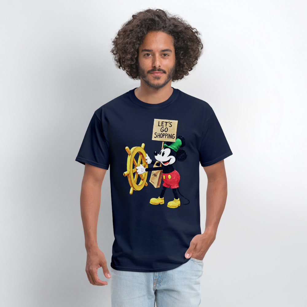 Let's Go Shopping - navy