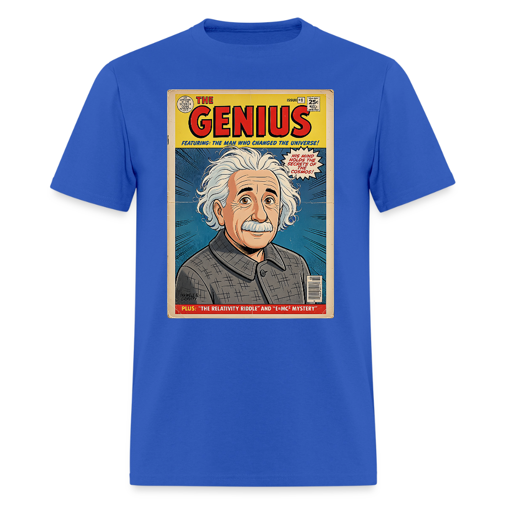Albert Einstein #1 - royal blue