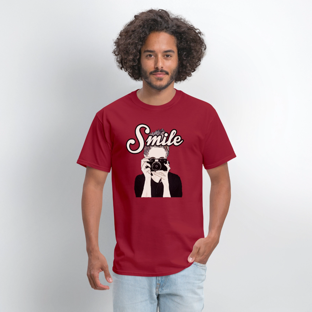 Smile - true red