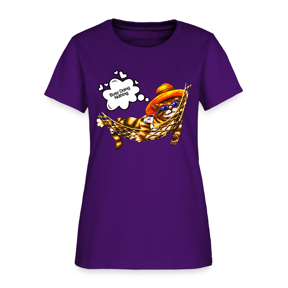 Busy Doing Nothing - purple