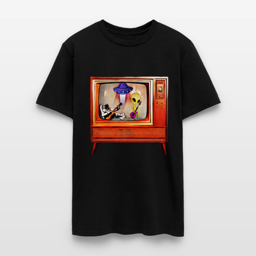 Rocking Astronaut and Alien - black