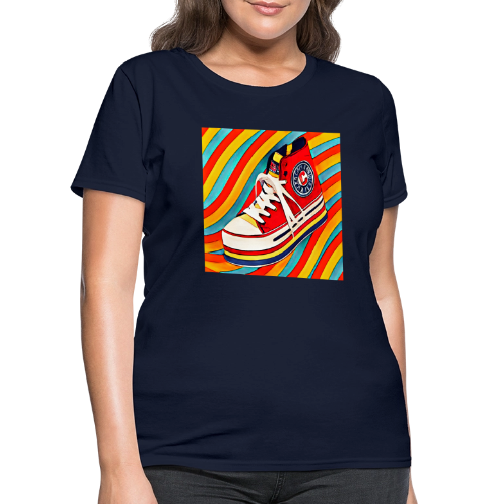 High Top Sneaker - navy