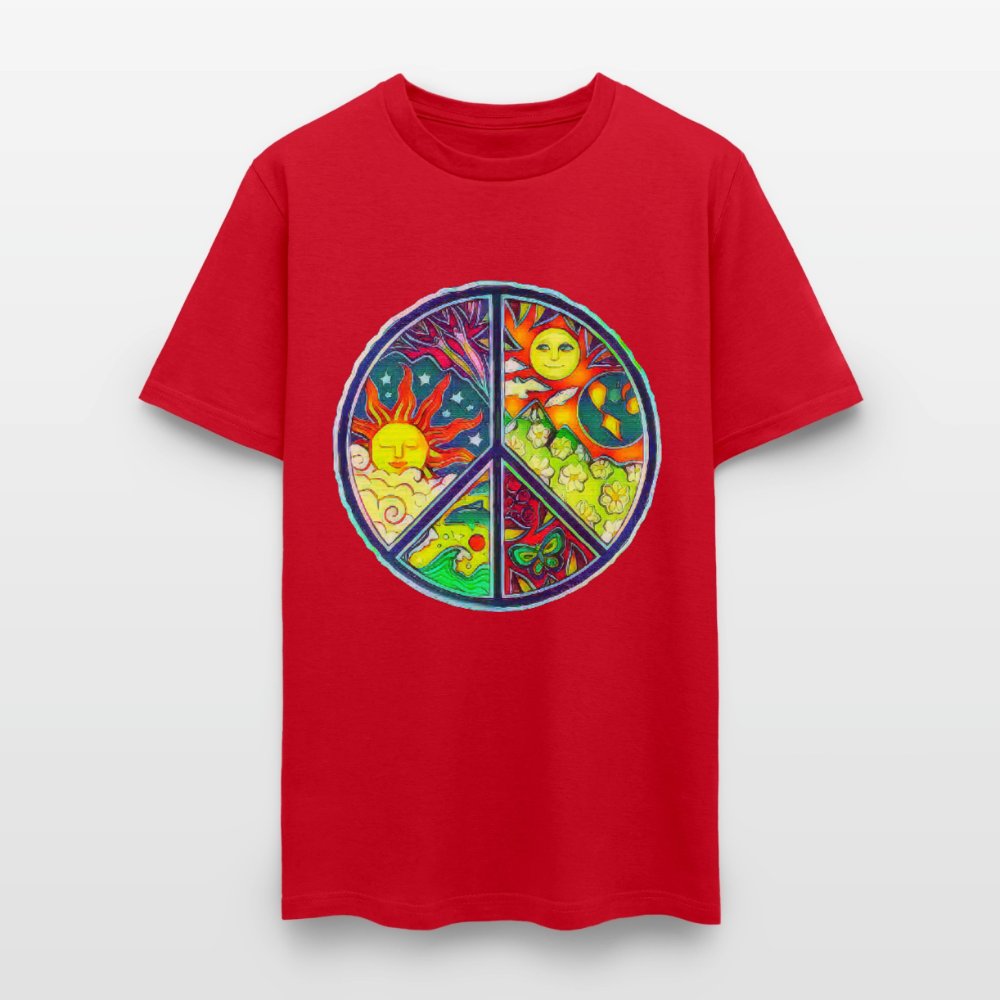 Peace - red