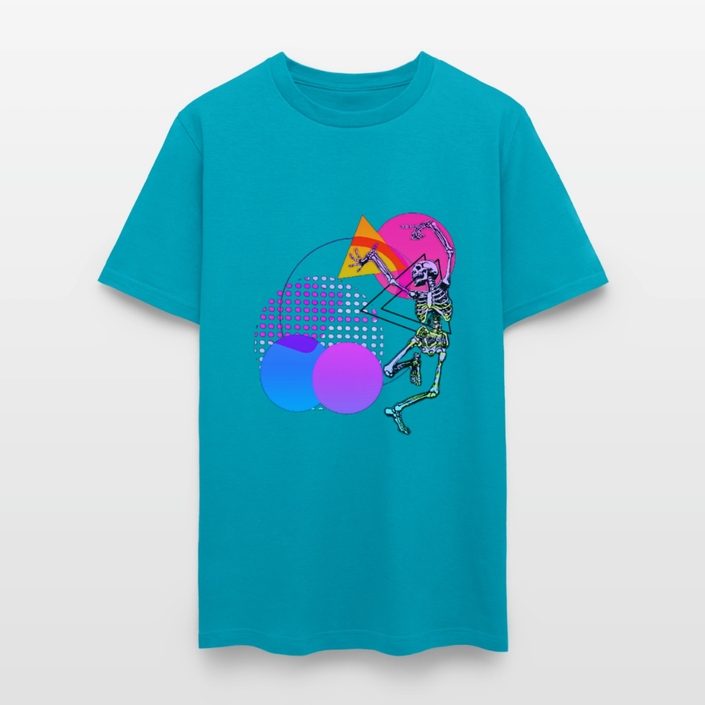 Dancing Skelton - turquoise