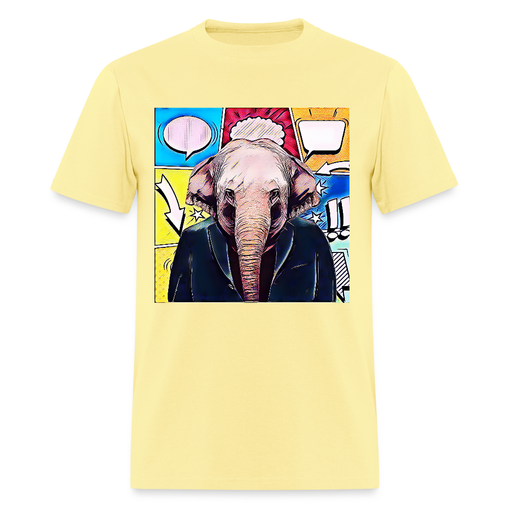 Elephant Party - cornsilk