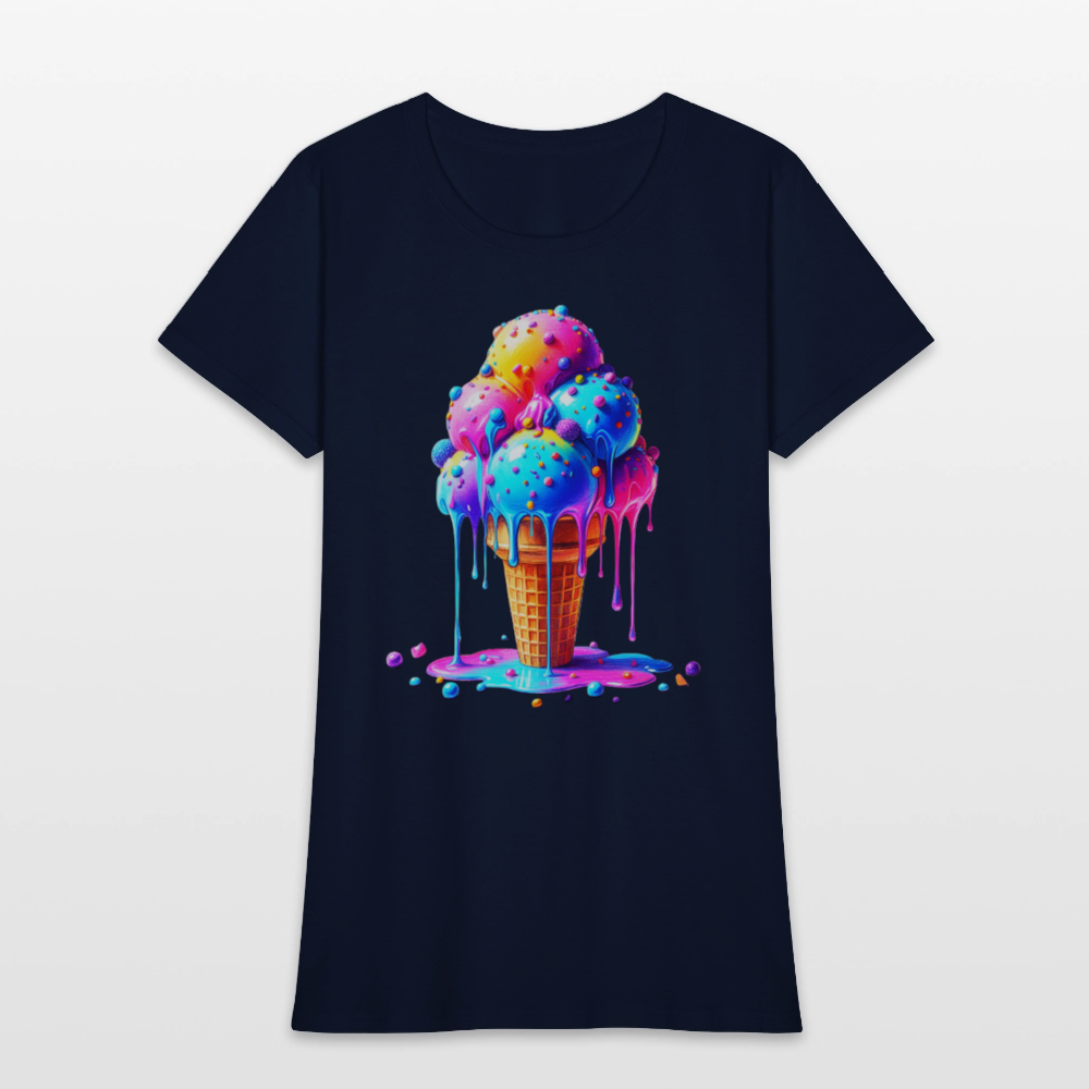Melting Rainbow - navy