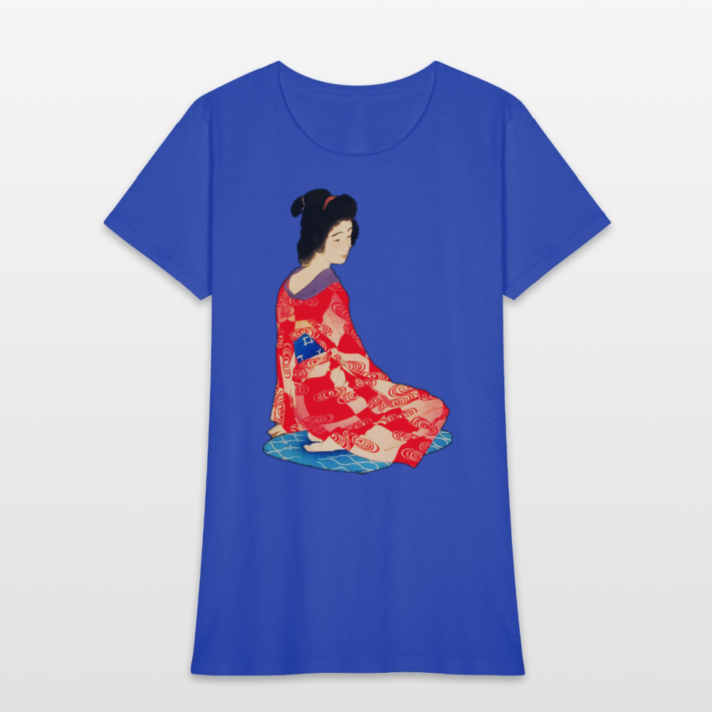Geisha - royal blue