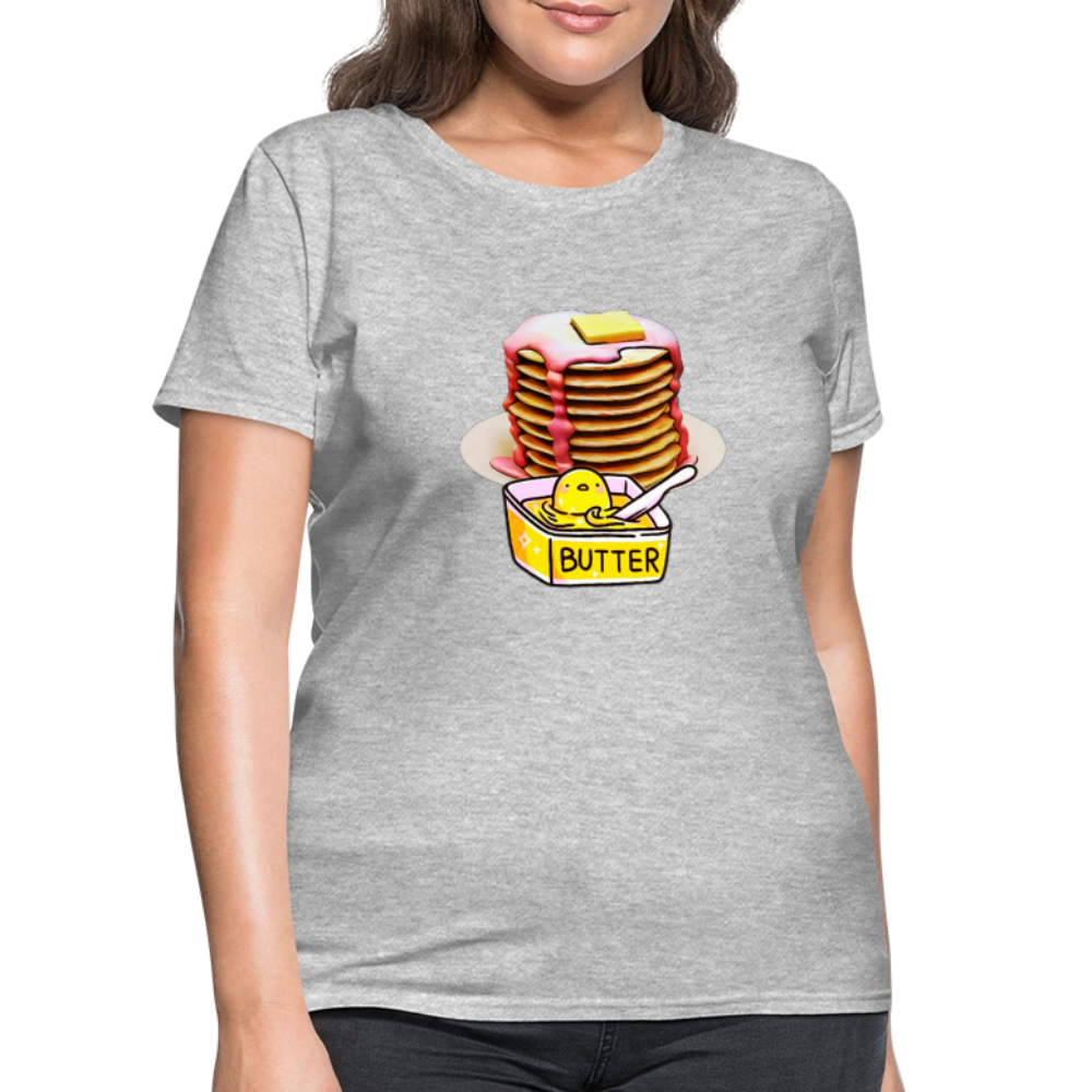 Pancakes and Butter - heather gray