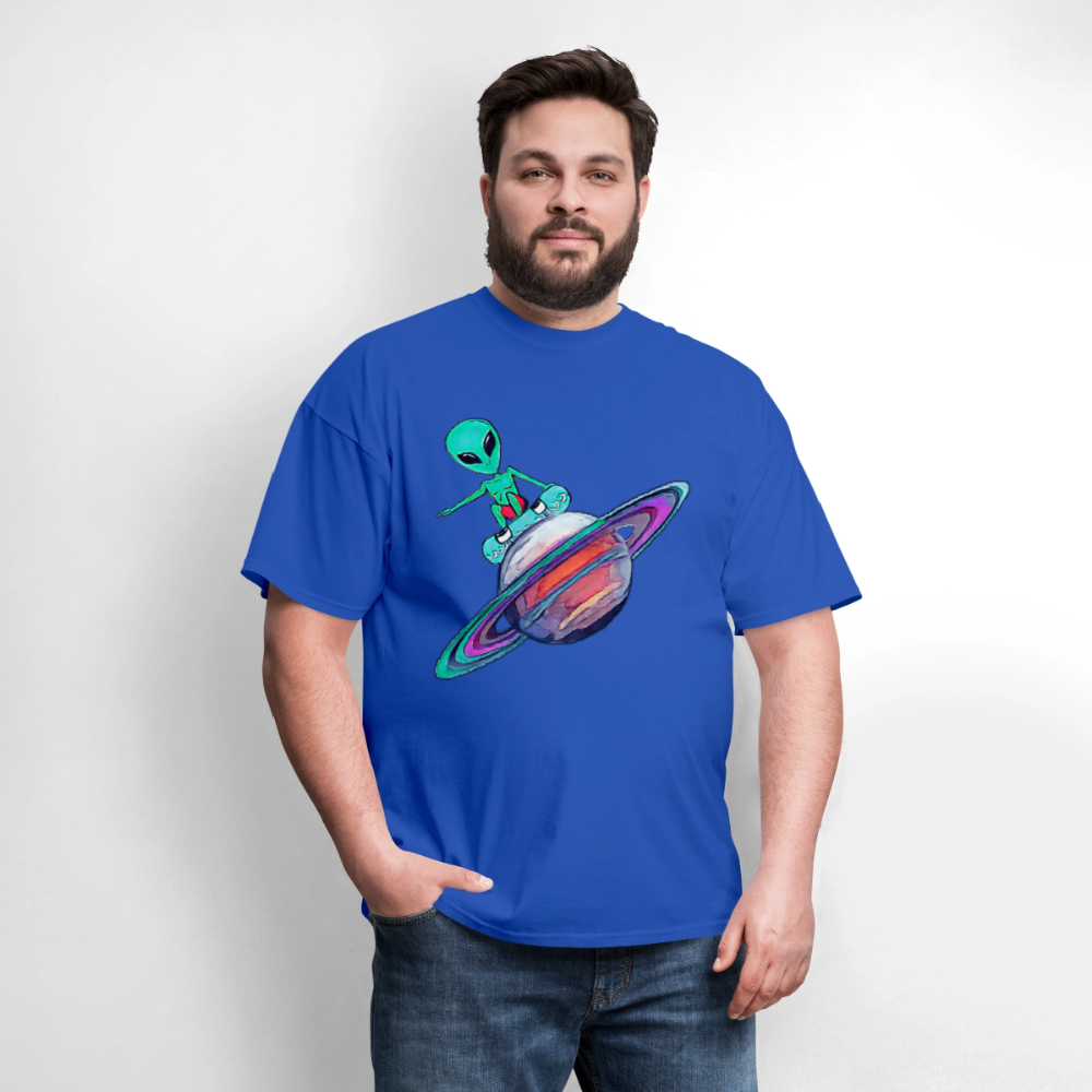 Alien - royal blue