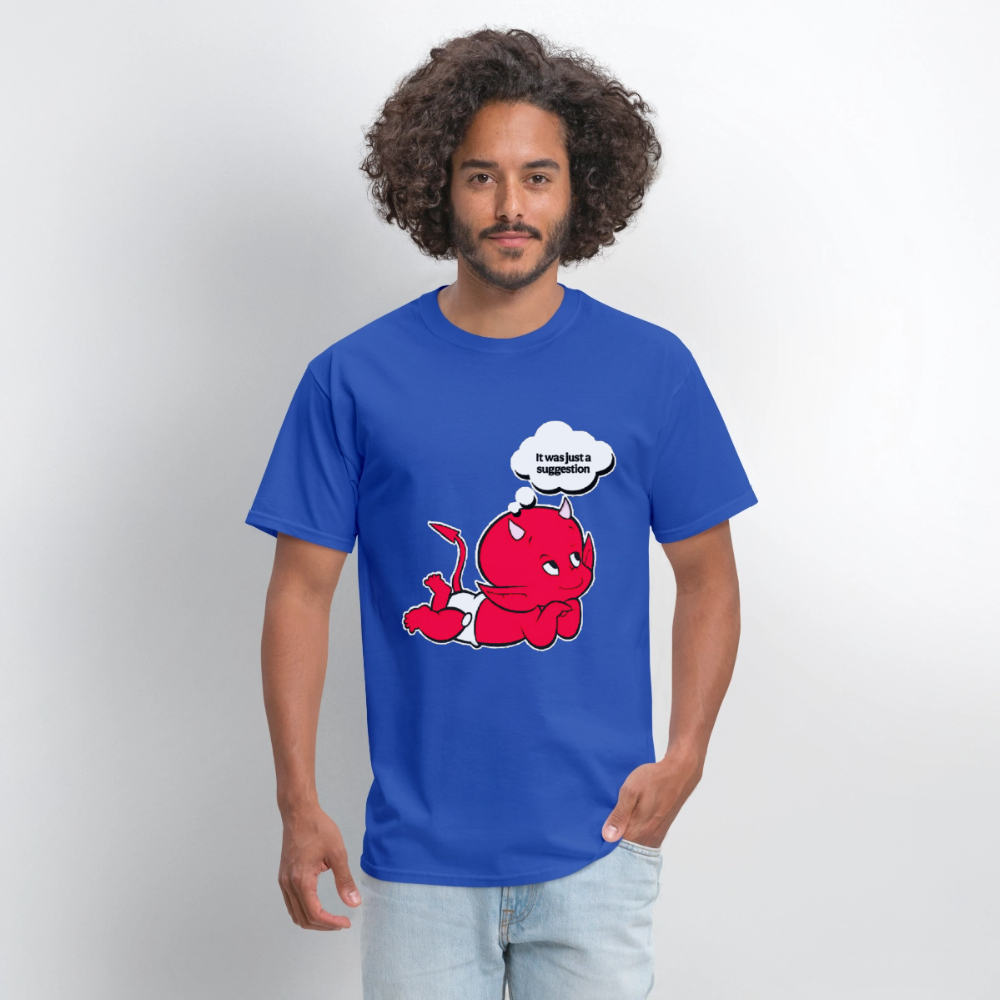 Just A Suggestion - royal blue