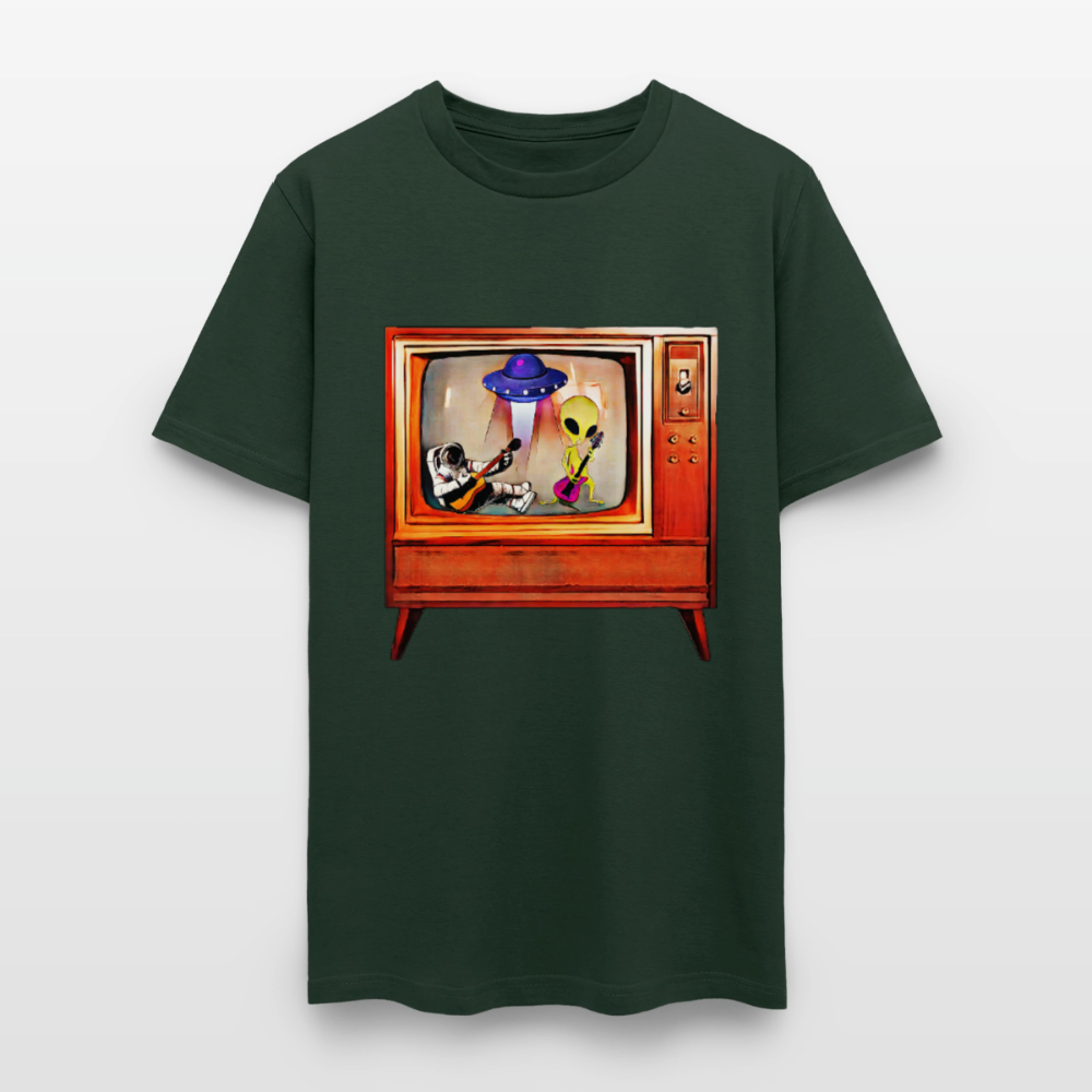 Rocking Astronaut and Alien - forest green