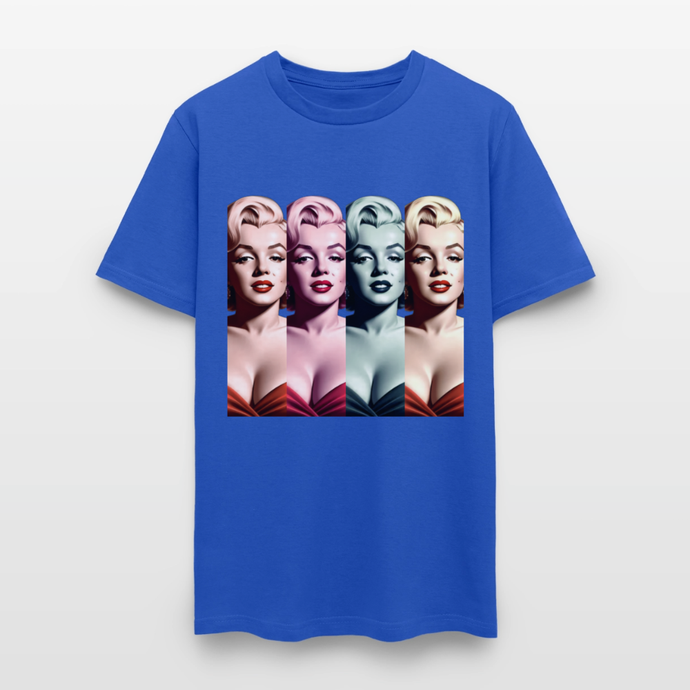 Marilyn Monroe - royal blue