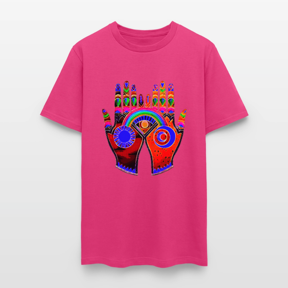 Open Hands - fuchsia