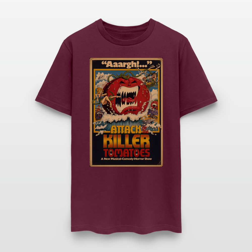 Attack Of The Killer Tomatoes - burgundy