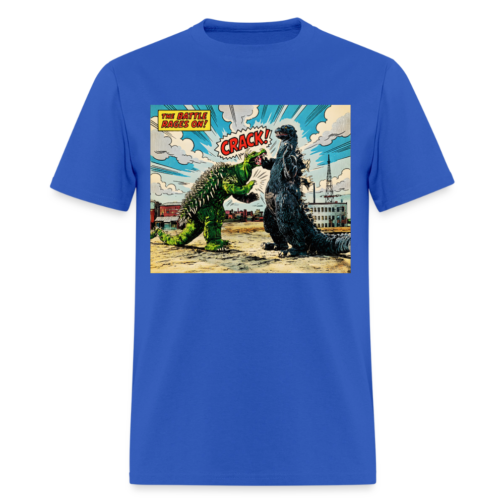 Godzilla - royal blue